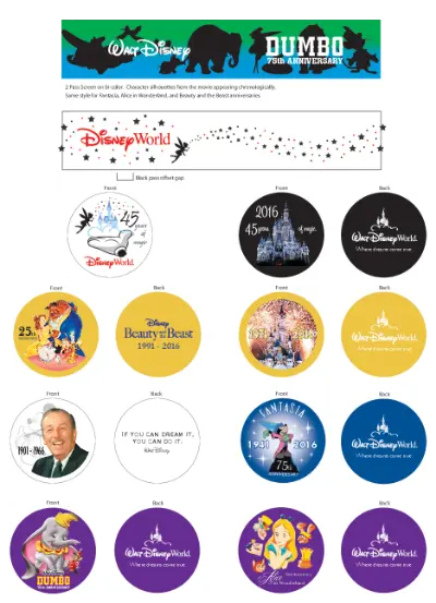 Disney ornament packaging ideas exploration.