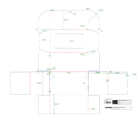 Figural box die working file.