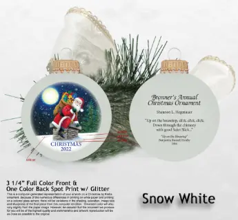 Bronner’s Christmas Wonderland Ornaments