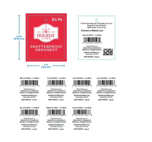 CBK × Walmart Holiday Packaging
