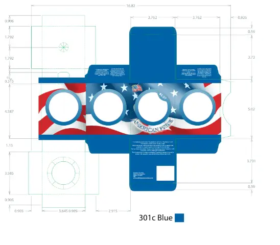 American Pride Retail Packaging
